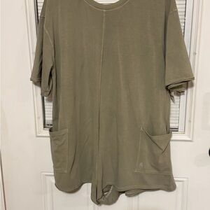 FP Movement by Free People Olive Jumpsuit